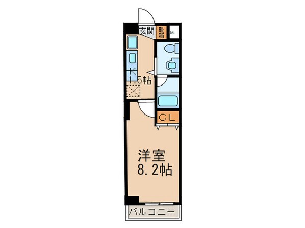 ロムーア山手通の物件間取画像